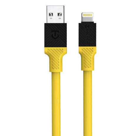 Tactical Fat Man Cable USB-A/Lightning 1m Yellow