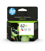 HP 62XL High Yield Tri-color Original Ink Cartridge (415 pages)