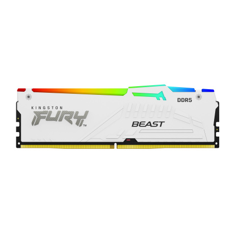 Kingston FURY Beast EXPO/DDR5/16GB/6000MHz/CL36/1x16GB/RGB/White