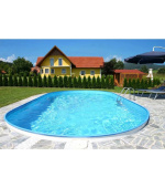 Bazén Planet Pool Exklusiv WHITE/Blue - samotný bazén 600x320x150 cm