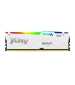 KINGSTON DIMM DDR5 16GB 6000MT/s CL36 FURY Beast RGB Bílá EXPO