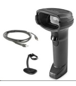 ROZBALENO - Zebra čtečka DS8108-SR  2D black, USB KIT + stojánek