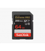 SanDisk SDXC karta 64GB Extreme PRO (200 MB/s Class 10, UHS-I U3 V30)