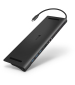 CONNECT IT dokovací stanice USB-C, 11v1 (2xHDMI), externí, šedá