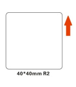 Niimbot štítky R 40x40mm 180ks White pro B21, B21S, B3S, B1