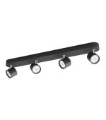 PHILIPS bodové světlo STAR bar/tube black 4x4.5W SELV Dim - černá