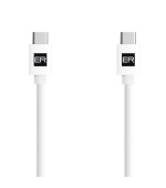 ER POWER kabel USB-C/C 3A 60W 120cm bílý