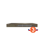 Tenda TEG3328F Gigabit L2 Managed Switch, 24x RJ45 1Gb/s, 4x SFP, STP, RSTP, MSTP, IGMP, VLAN, Rack