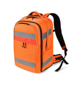 DICOTA Backpack HI-VIS 32-38 litre orange