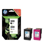 HP 300 - combo pack (černá, 3barevná), CN637EE