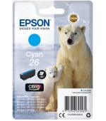 Epson Singlepack Cyan 26 Claria Premium Ink