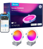 Govee Podhledové 12cm LED světlo RGBWW Smart 850lm - 2 ks