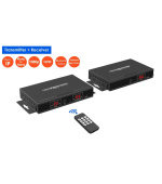 PremiumCord HDMI 1080p matrix over IP extender na 120m přes LAN