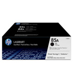 HP 85A Black 2-pack LJ Toner Cart, CE285AD (1,600 / 1,600 pages)