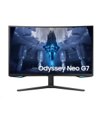 SAMSUNG MT LED LCD Gaming Monitor 32" Odyssey G7 Neo - Quantum Matrix Tech. (mini LED), 4K, Prohnutý 1000R, 3,440x1440