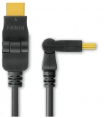 PREMIUMCORD Kabel HDMI A - HDMI A M/M 2m, otočné zlacené konektory