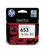 HP 653 tříbarevná inkoustová náplň (3YM74AE)