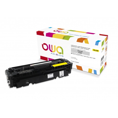 OWA Armor toner kompatibilní s HP CF412A, 2300st, žlutá/yellow