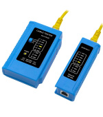 W-Star Tester kabelů UTP WS468BU RJ45 RJ11 STP Cat5e Cat7 modrá