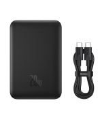 Baseus Magnetická Powerbanka 10000mAh 20W Black