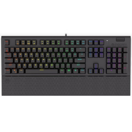 Endorfy herní klávesnice Omnis Kaihl RD RGB / USB / red switch / drátová /mechanická/US layout/ černá RGB