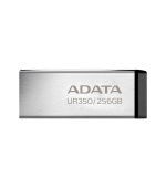 ADATA Flash Disk 256GB UR350, USB 3.2, stříbrno-černá