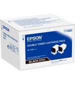 Double pack Toner Black -  Epson WorkForce AL-C300