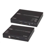 ATEN Extender PC-konzole Dual DP, HDBaseT 2.0, USB, RS-232, audio, 4K@100m