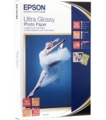 EPSON Paper Ultra Glossy Photo 10x15 (50 listů), 300g/m2