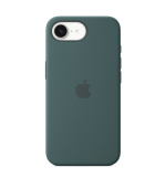 iPhone 16e Silicone Case – Lake Green