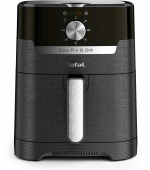 TEFAL EY501815 Easy Fry & Grill horkovzdušná fritéza, fritování a grilování, 4,2 l, 1550 W, mechanické ovládání, černá