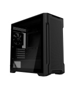 GIGABYTE PC Skříň GB-C102G, Mid Tower, 2x USB3.0, Průhledná bočnice, 2x 120mm Fan, černá