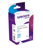 WECARE ARMOR ink sada kompatibilní s HP C6656A/C6657A,černá/3 color