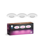 PHILIPS Hue bodové světlo WACA Slim S. 1000lm, 8,3W, bílá - MULTIPACK 3ks