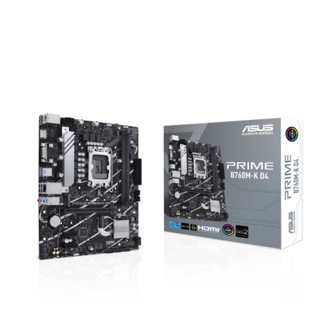 ASUS MB Sc LGA1700 PRIME B760M-K DDR4, Intel B760, 2xDDR4, 1xHDMI, 1xVGA, mATX