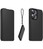 Made for Xiaomi Book Pouzdro s Poutkem pro Xiaomi Redmi Note 13 Pro+ 5G Black