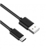 PremiumCord Kabel USB 3.1 C/M - USB 2.0 A/M, rychlé nabíjení proudem 3A, 50cm, černá