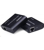 PREMIUMCORD HDMI extender na 60m FULL HD 1080p přes jeden kabel Cat5e/6/6a/7, EDID nastavení