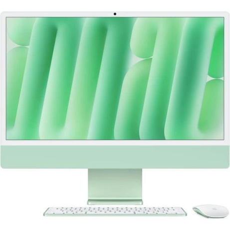 Apple iMac 24'' 4.5K display M4 chip 10-core CPU and 10-core GPU, 16GB, 512GB SSD - Green