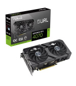 ASUS VGA NVIDIA GeForce RTX 4070 DUAL OC EVO 12G, 12G GDDR6X, 3xDP, 1xHDMI