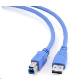 GEMBIRD Kabel USB 3.0 A-B propojovací 3m (modrý)