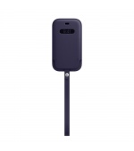 iPhone 12 mini Leather Sleeve wth MagSafe D.Violet