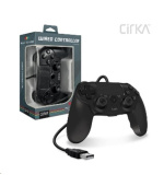 Cirka NuForce Wired Game Controller for PS4/PC/Mac (Black)