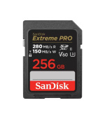 SanDisk SDXC karta 256GB Extreme PRO (280 MB/s Class 10, UHS-II V60)