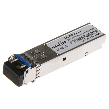 MaxLink 1.25G SFP optický modul, SM, 1310nm, 40km, 2x LC konektor, DDM