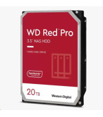 WD RED Pro NAS WD201KFGX 20TB SATAIII/600 512MB cache, 268 MB/s, CMR