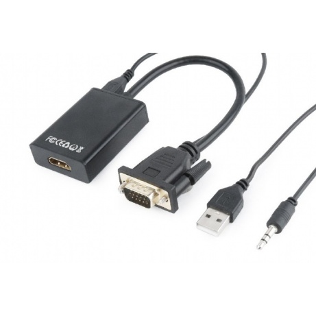 GEMBIRD Redukce VGA - HDMI, 0,15m, M/F