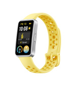 Huawei Band 9/Silver/Sport Band/Lemon Yellow