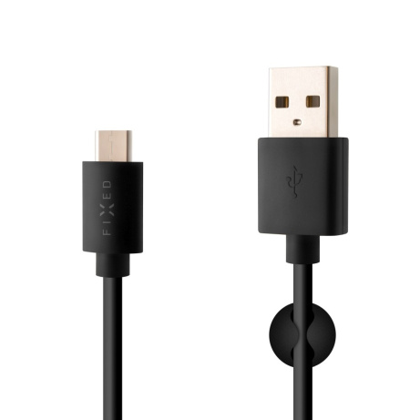 Datový a nabíjecí kabel FIXED s konektory USB/USB-C