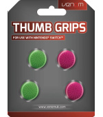 VENOM VS4917 Nintendo Switch Thumb Grips (4x) - Pink and Green